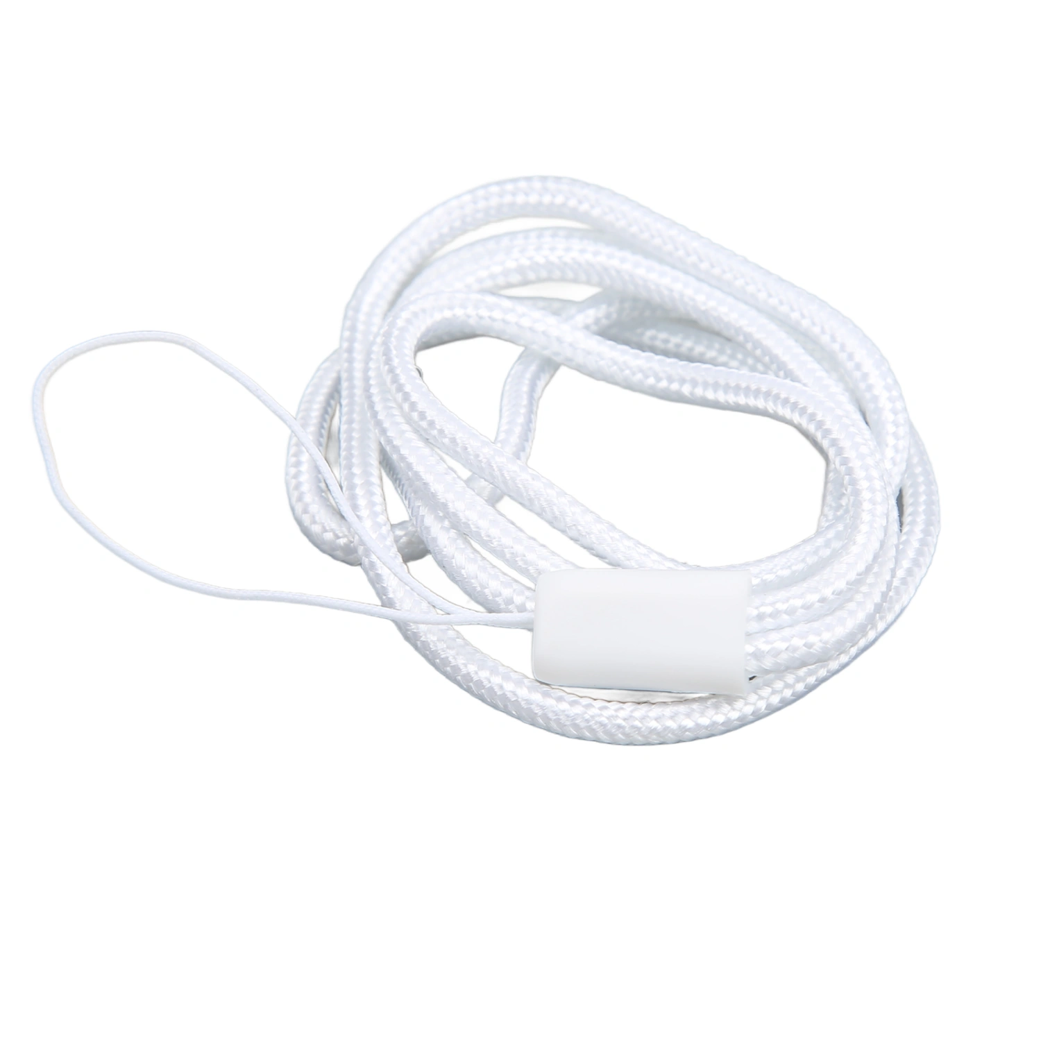 3.0mm Round Nylon Cell Phone Lanyard Practical Nylon Braided Camera Straps for Music Player portable StuffWhite 40CM