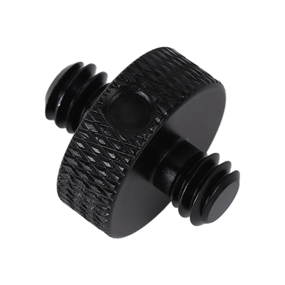 1/4in Male Threaded Camera Screw Adapter Mount for Tripod Camera Cage Ball Head AccessoriesBlack