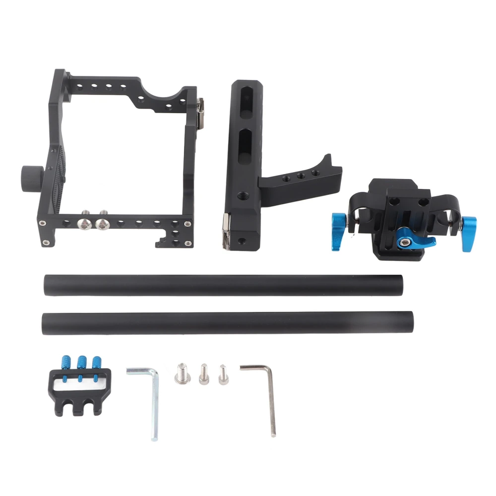 Aluminum Camera Cage Rig with Top Handle for A7 A7II A7S A7SII A7R A7RII GH4