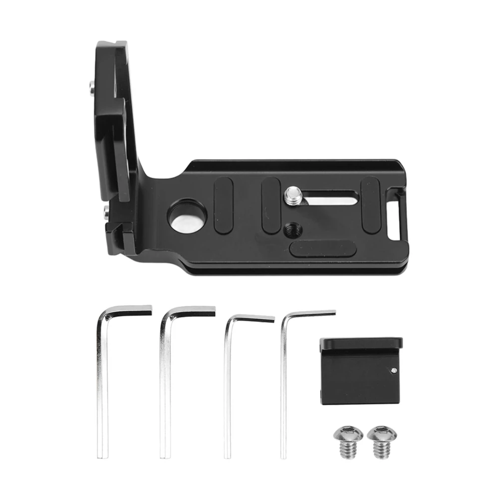 Camera Quick Release L Plate Aluminum Alloy Camera L Bracket for Sony A1 A7M4 A7S3