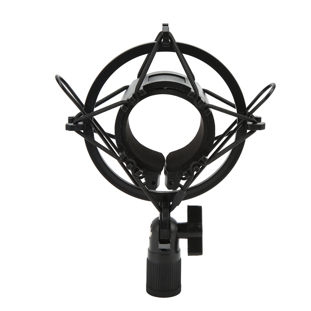 Microphone Shock Mount Holder Plastic Mic Anti Vibration Clip 47‑57mm for Live Streaming Recording Studio