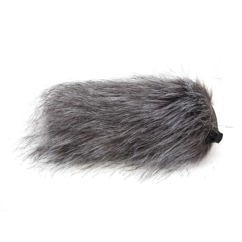 Microphone Windscreen Muff Universal Artificial Fur Microphone Furry Windshield Cover