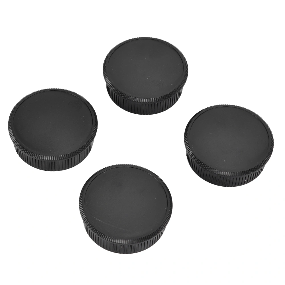 4 Pair Camera Rear Lens Cap Cover and Body Cap Set for M42 Screw Mount Camera Accessories