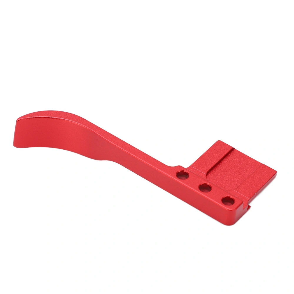 Aluminum Alloy Thumb Handle with Cold Shoe Mount for Sony A7C Camera Upgrade AccessoriesRed