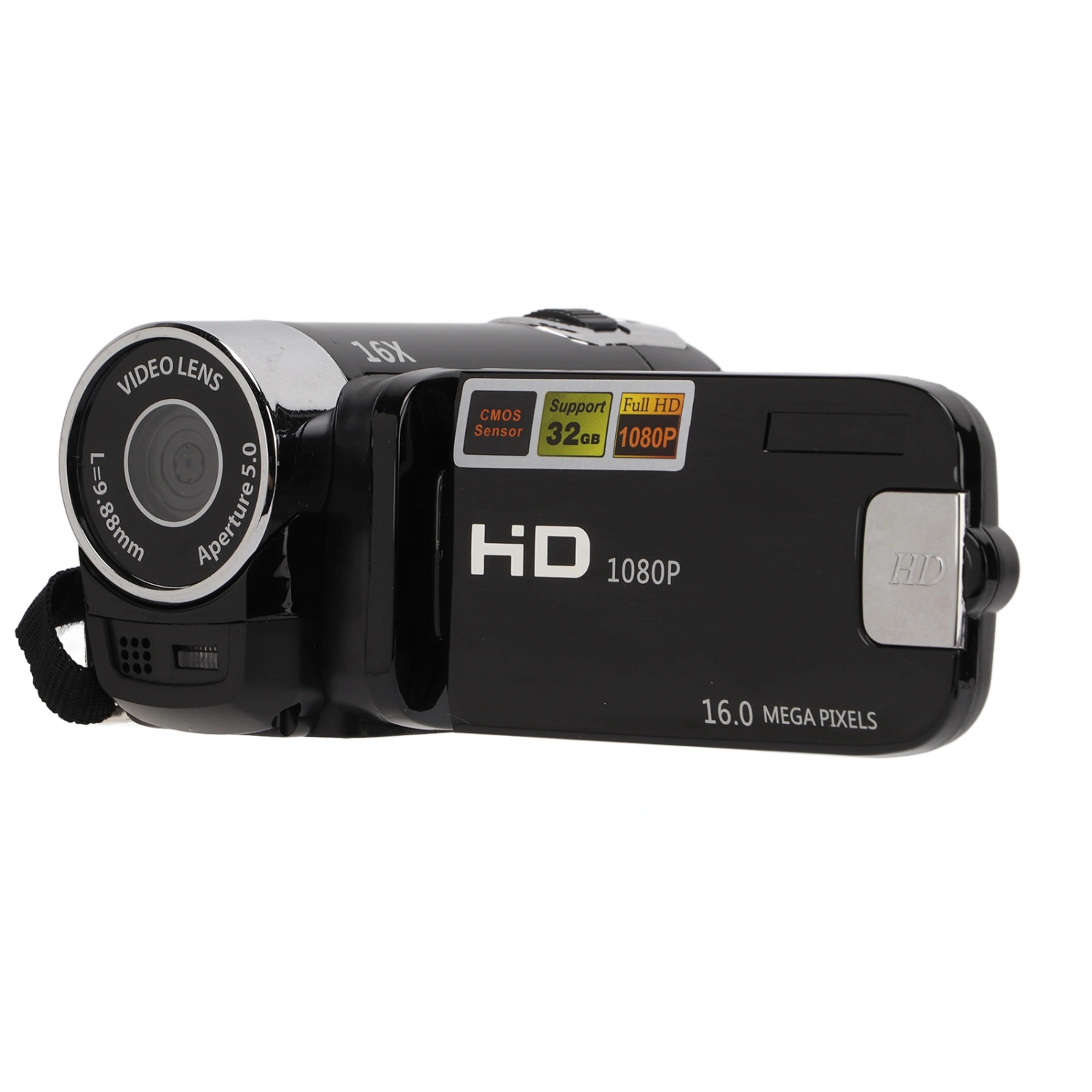 Video Camera Camcorder Full HD 4K 48MP Camera Recorder 270° Rotation 2.7 Inch Color Screen 16X Zoom Digital Camcorders