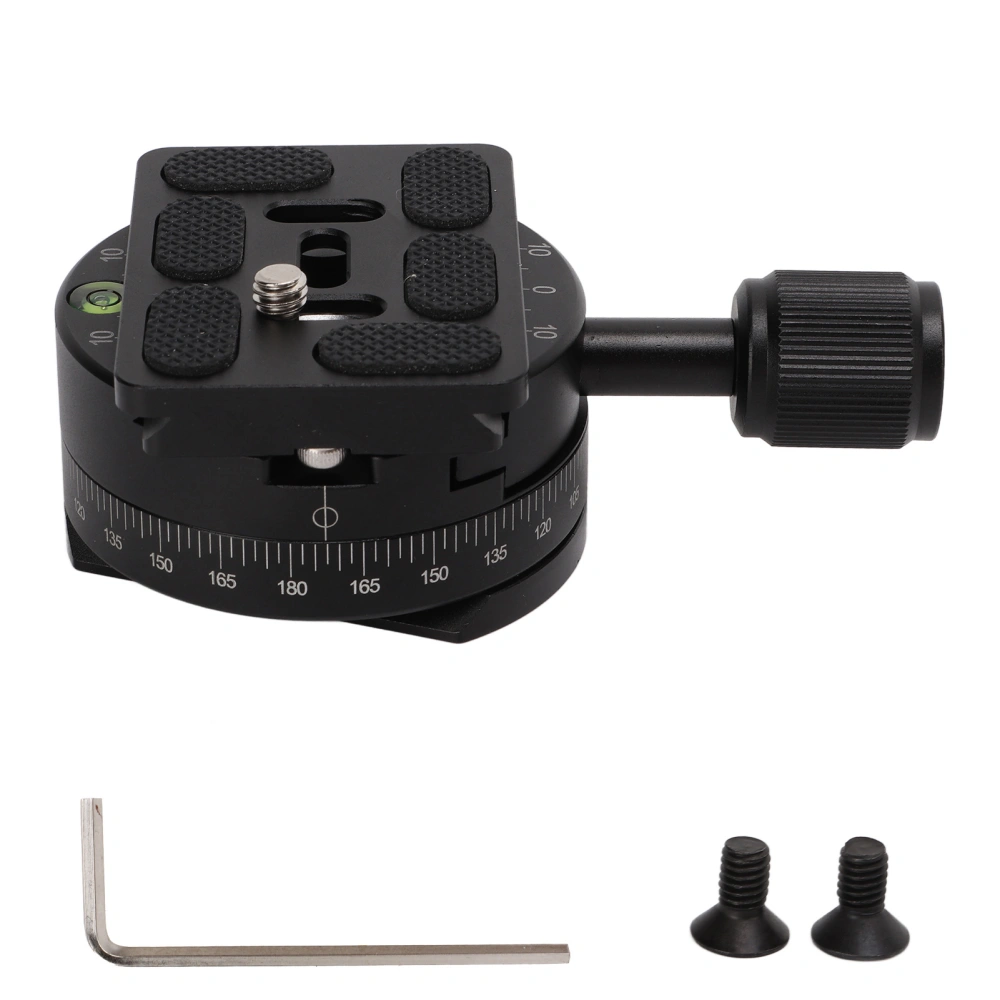 360° Rotating Panoramic Clip Ball Head Wear Resistant Portable SLR Camera Tripod Accessories