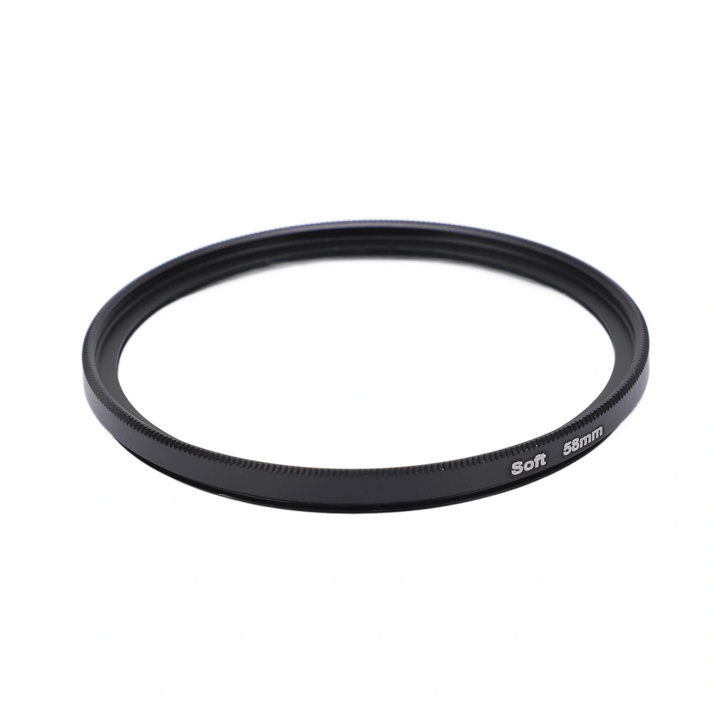 Camera Filter Soft Focus Lens Filter Dreamy Hazy Diffuser for Canon Digital DSLR Camera58mm