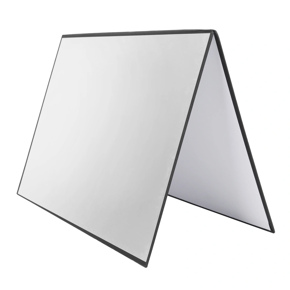 Light Reflector 3 in 1 Photography Reflector Cardboard A3 Size Folding Reflector Paper Board Photography AccessorySilver White Black