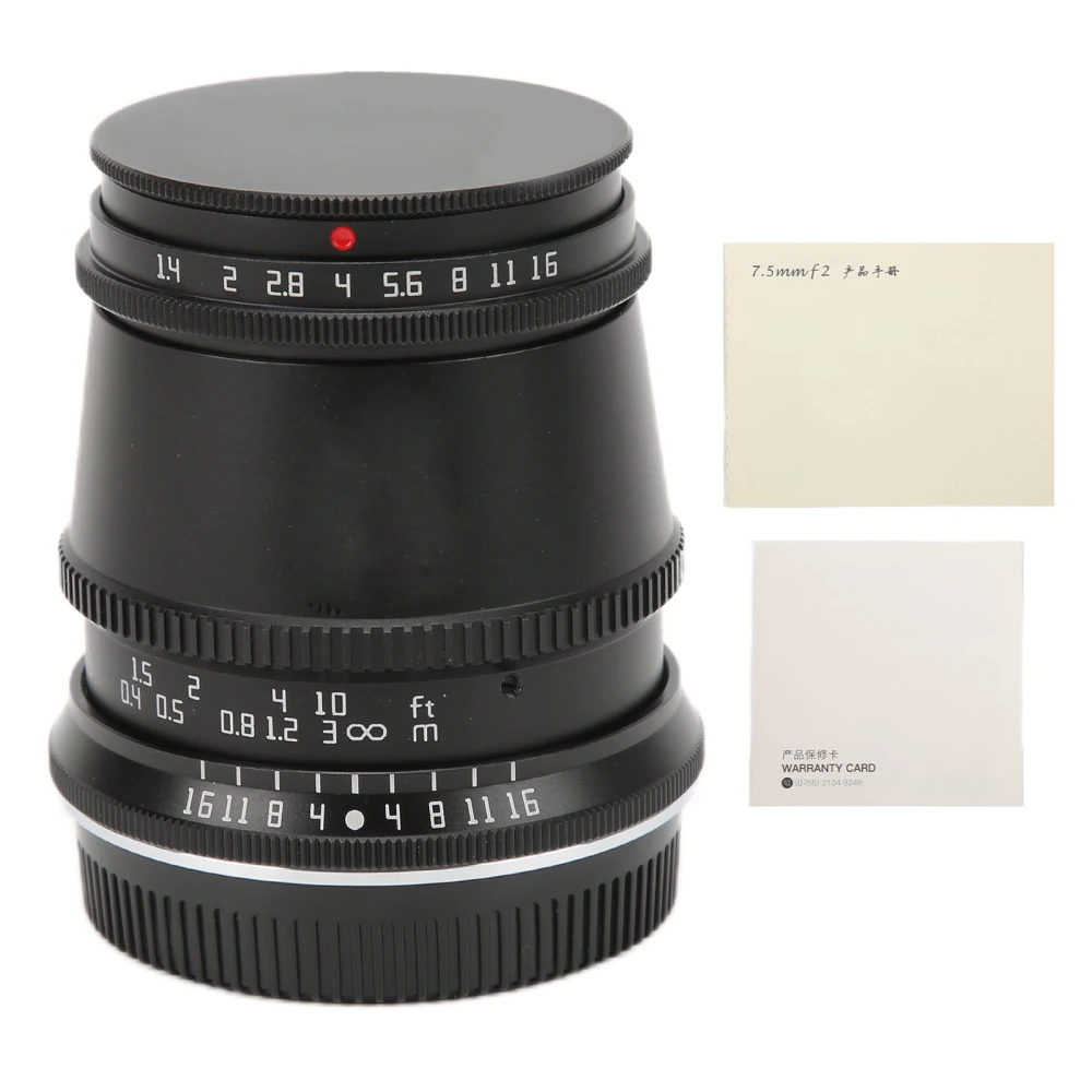 TTArtisan 17mm F1.4 Lens for M4/3 Mount Large Aperture Camera Lens for E‑M5 E‑M10 E‑M10II