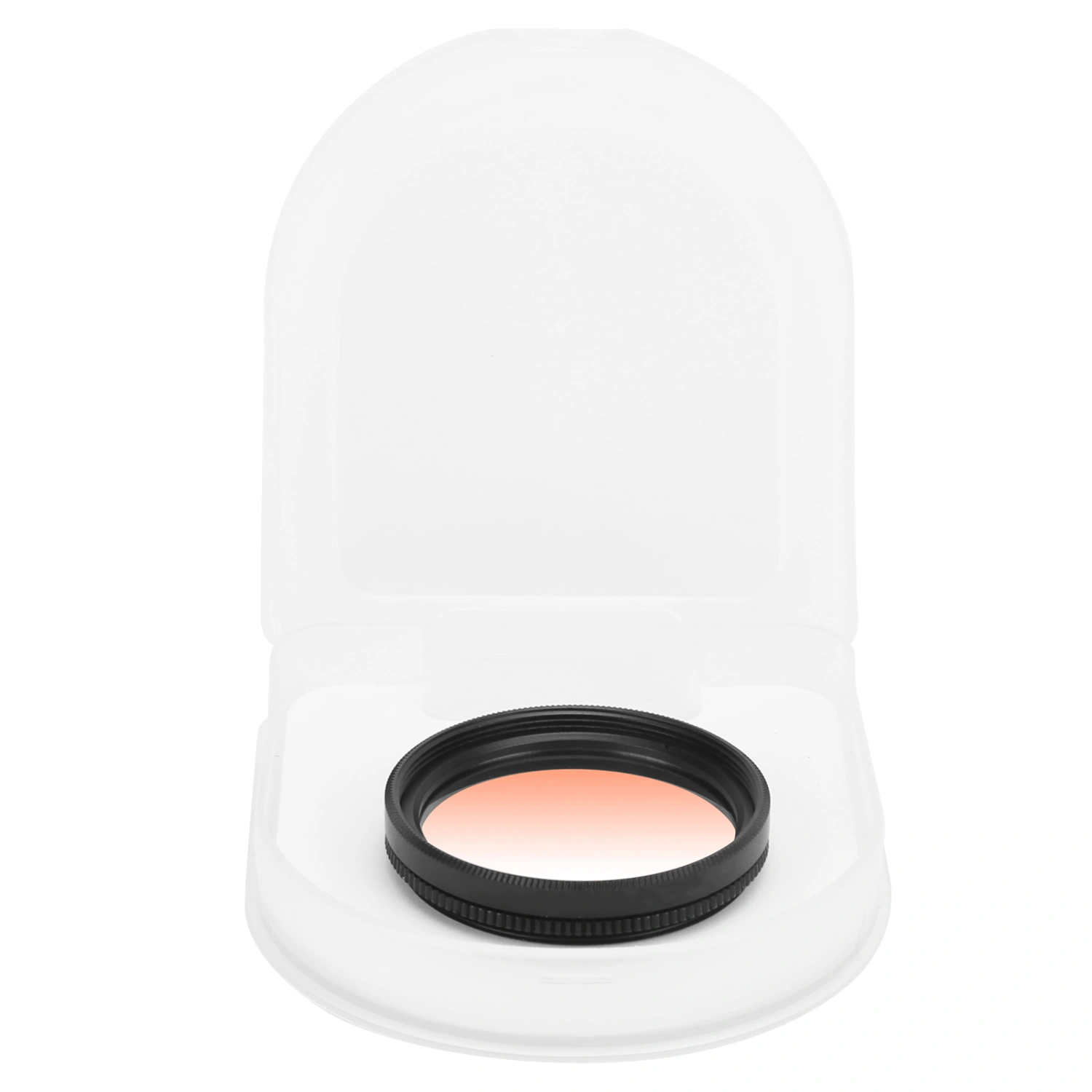 Junestar 37mm Gradient Filter Multilayer Coating Waterproof Gradual Colour Lens Filter for Canon CameraGradient Orange