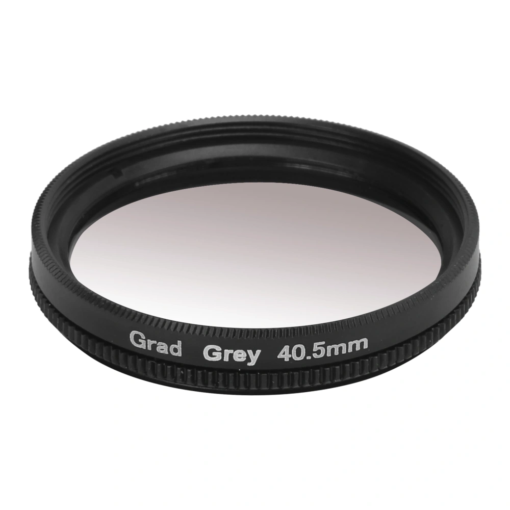 Junestar 40.5mm Gradient Filter Multilayer Coating Waterproof Gradual Colour Lens Filter for Canon CameraGradient Grey