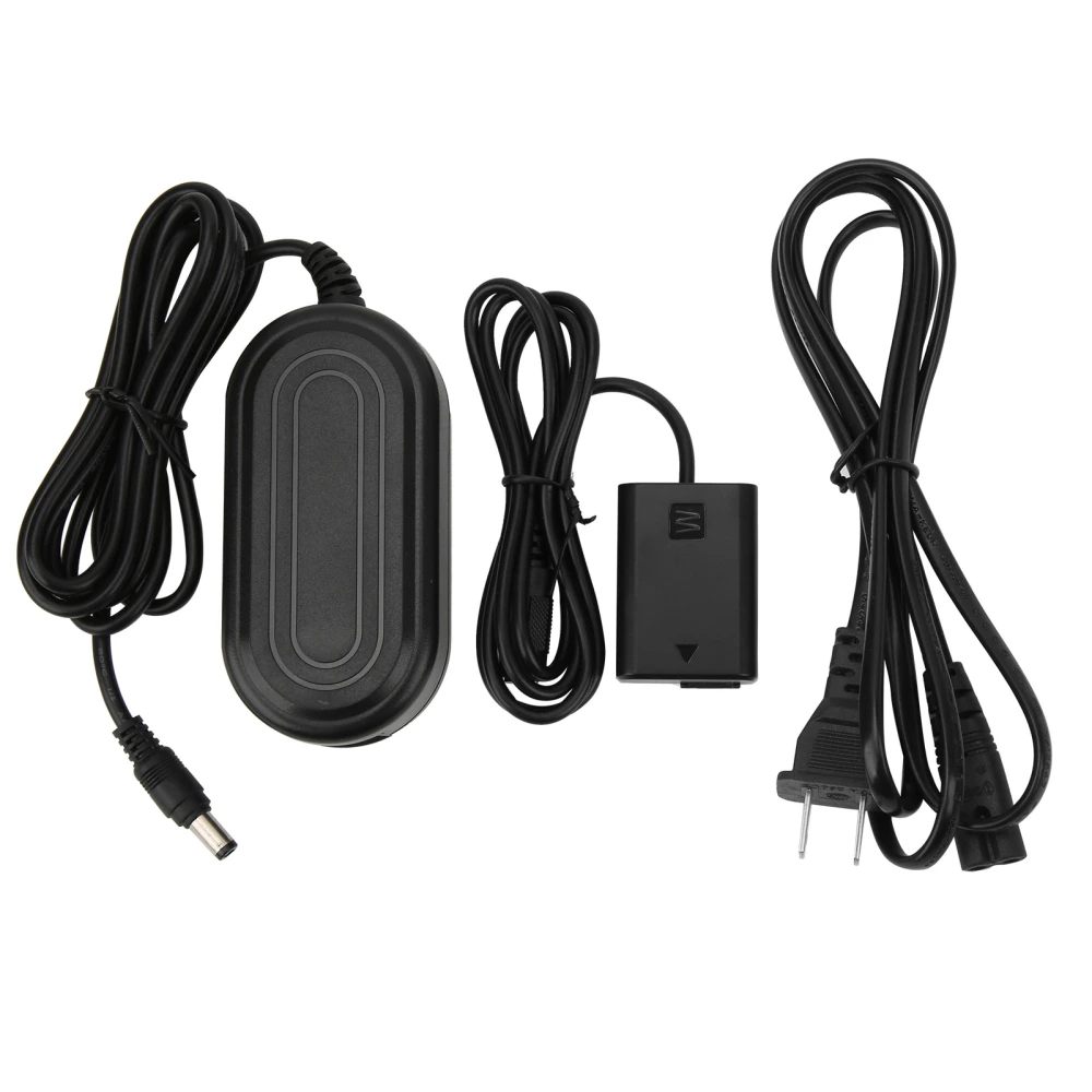 AC Adapter Power Supply and NPFW50 Dummy Battery DC Coupler Kit for Sony A7 Camera 100240V(US Plug 100240V )