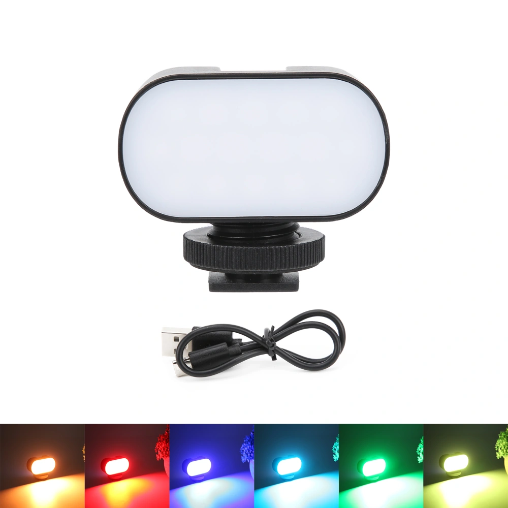 ST15RGB Portable Mini LED Fill Light for Online Meeting Live Streaming Vlog Filming