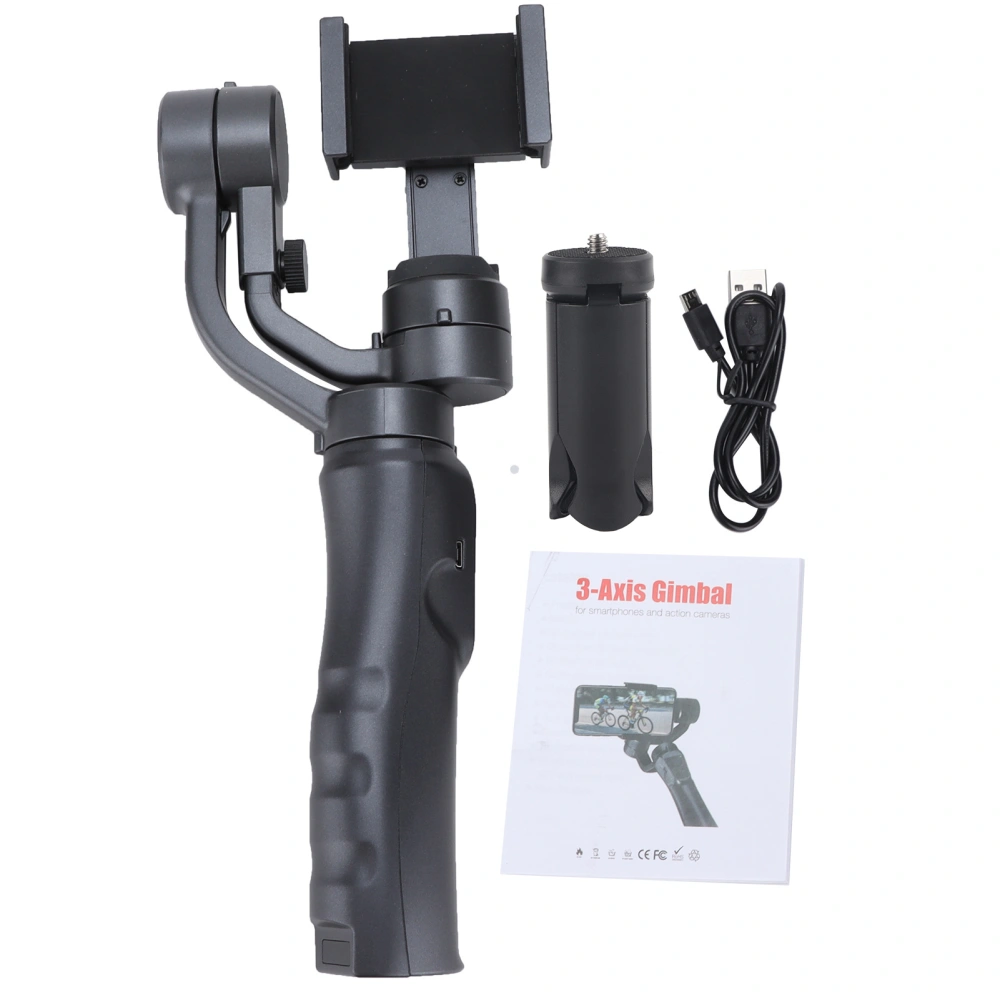 F6 Three‑axis Handheld Gimbal Stabilizer Vlog Live Broadcast Anti‑shake Phone Bracket