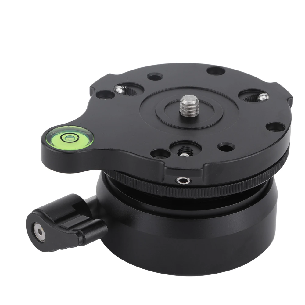 Tripod Head DY‑60N Tripod Leveling Base Leveler Adjusting Plate for DSLR Camera