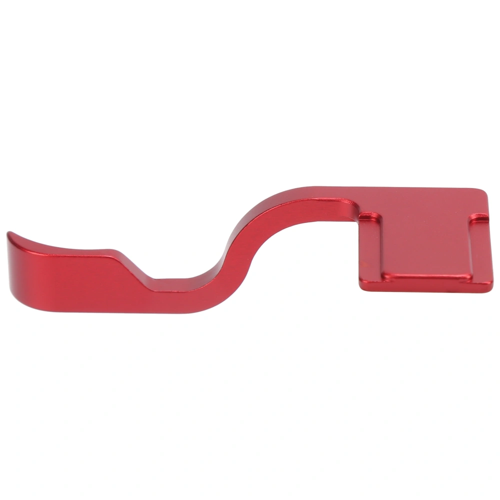 Camera Hot Shoe Thumbs Grips Aluminum Alloy Thumbs Rest Handle for Fujifilm XT4(Red )