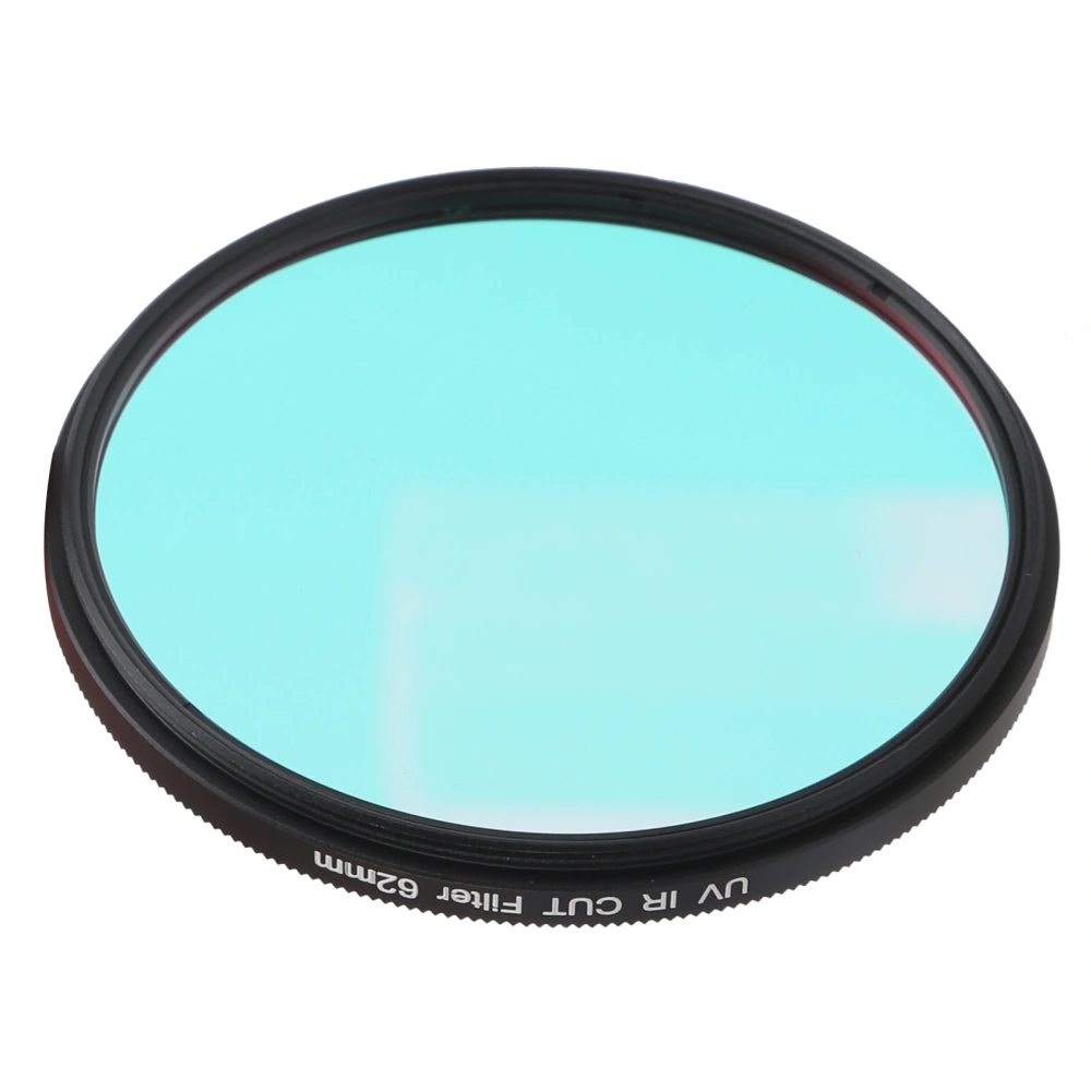 FOTGA Camera Optical Glass UVIR Cut Filter Infrared Pass Lens Filter for DSLR Camera(62mm )