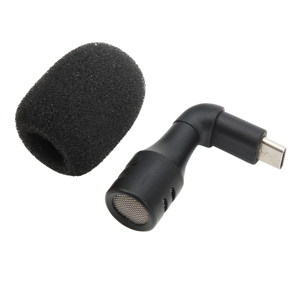 LEDISTAR Portable Wireless Microphone Mini with TypeC Interface for Live Broadcast Interview