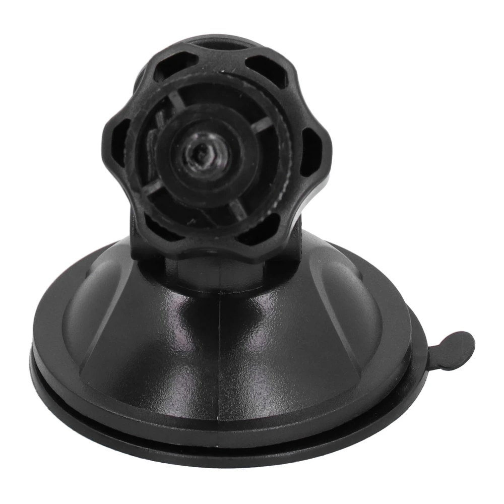 Car Camera Suction Cup Mount 1/4in Screw Windshield Holder Adapter for DV GPS Black