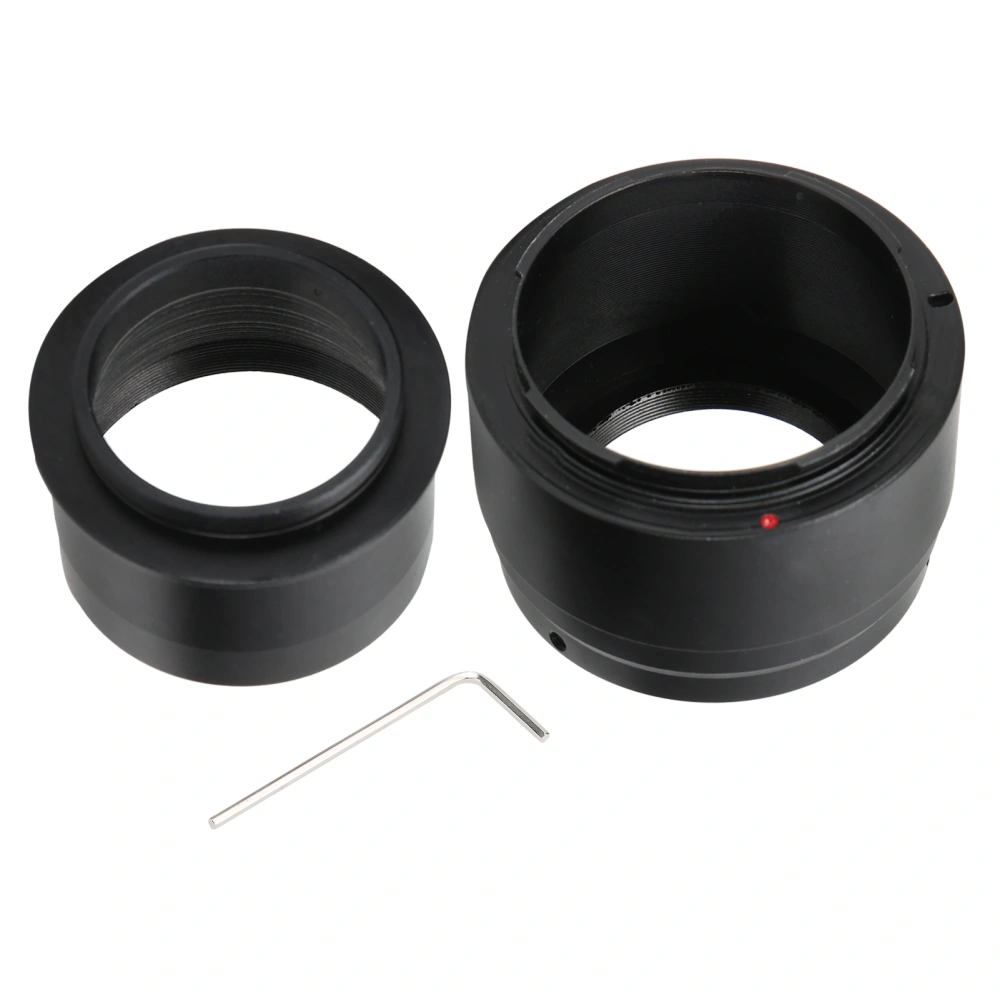 Telescope 2in T Mount Adapter and Camera Lens Adapter Ring for Nikon Z Mount Camera