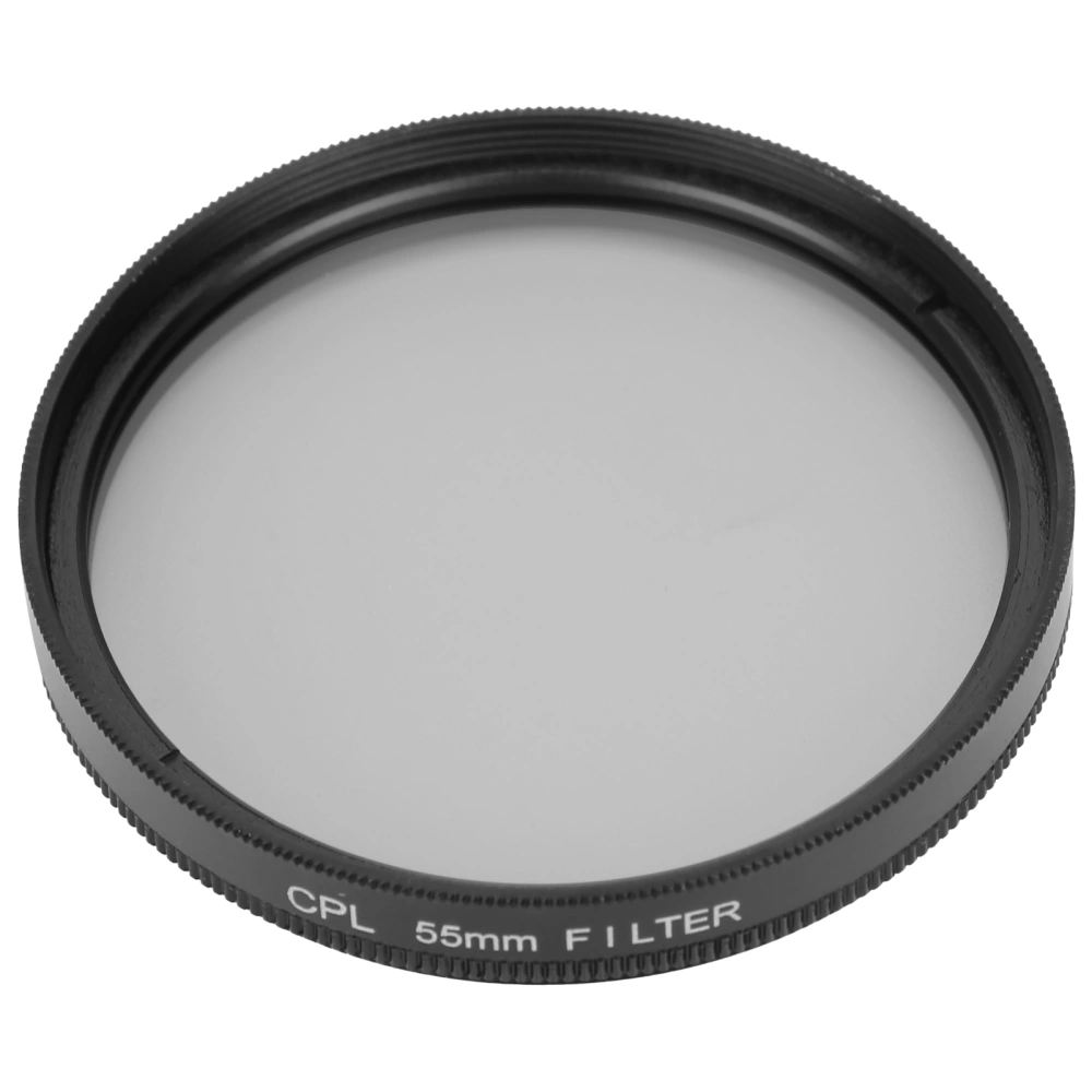 Junestar CPL Lens Filter DSLR Camera Polarizing Filter for Canon/Nikon/Sony/Olympus/Fuji55mm