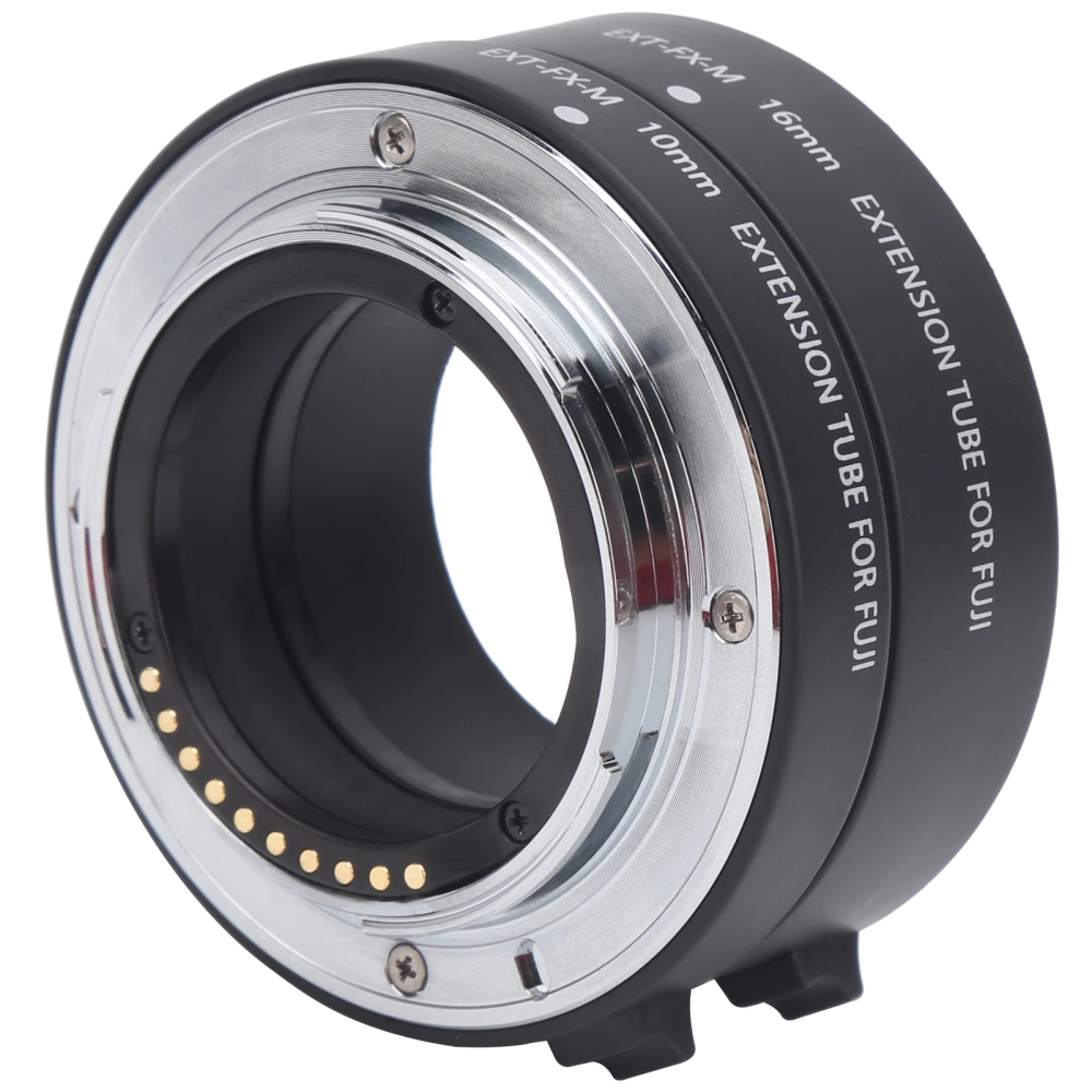 10mm 16mm Macro Autofocus CloseUp Extension Tube Adapter for Fuji X Mount Camera