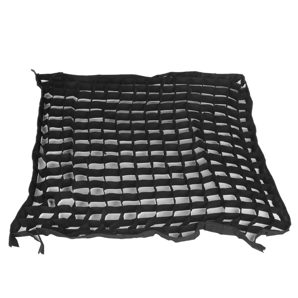 80x80cm Softbox Cellular Grid Mesh with Hook and Loop Fasteners Lining for Photography