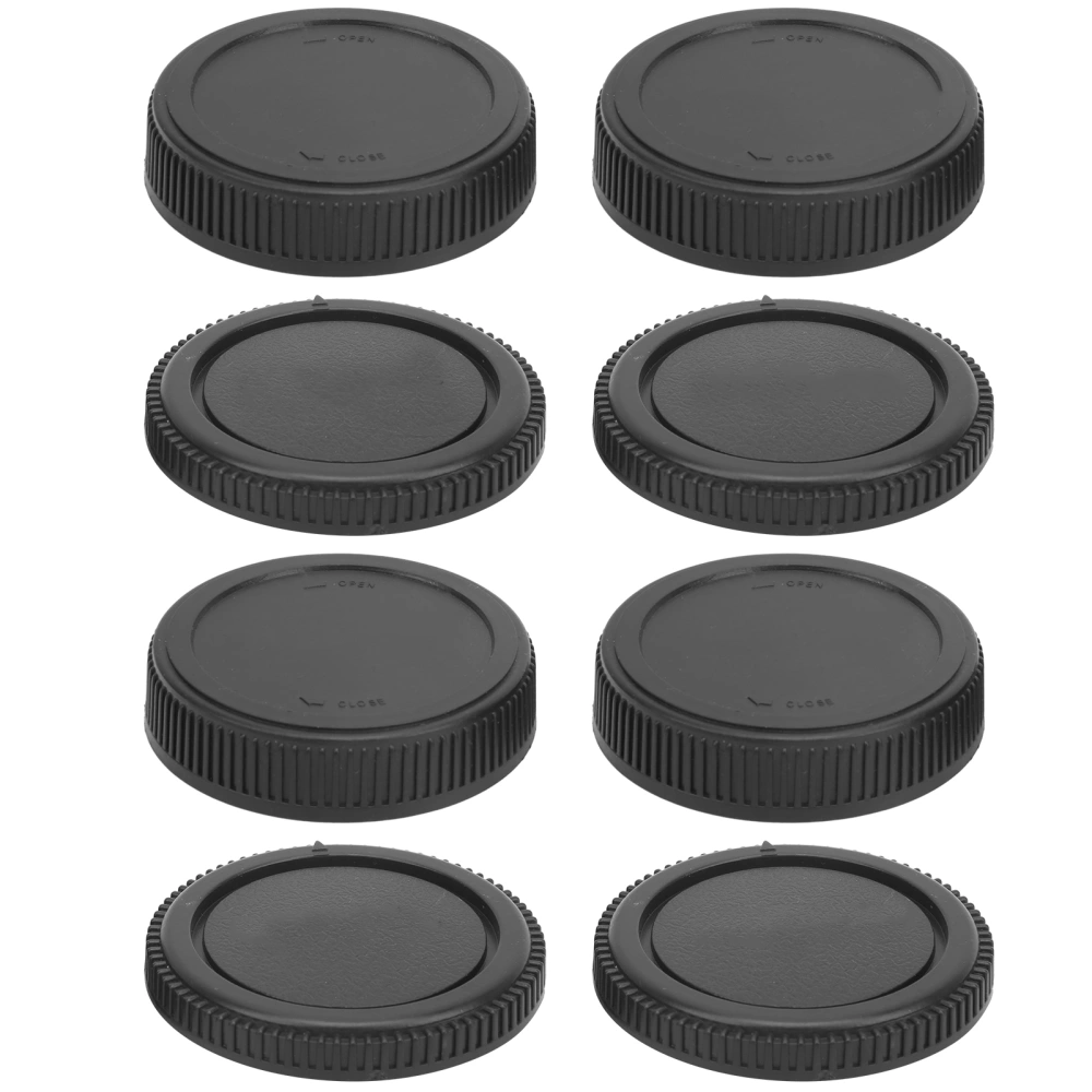 Camera Body Front Cap Rear Lens Cover Protector Kit for Olympus OM Mount Mirrorless Camera