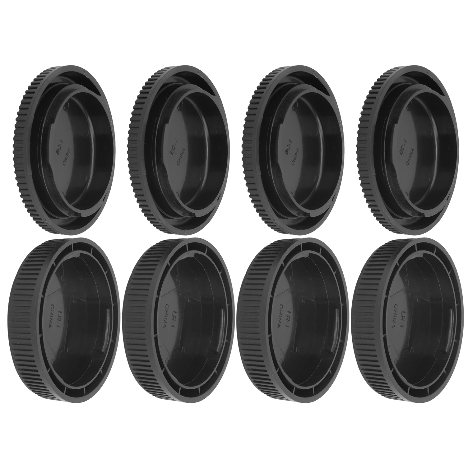 Camera Body Front Cap Rear Lens Cover Protector Kit for Olympus OM Mount Mirrorless Camera