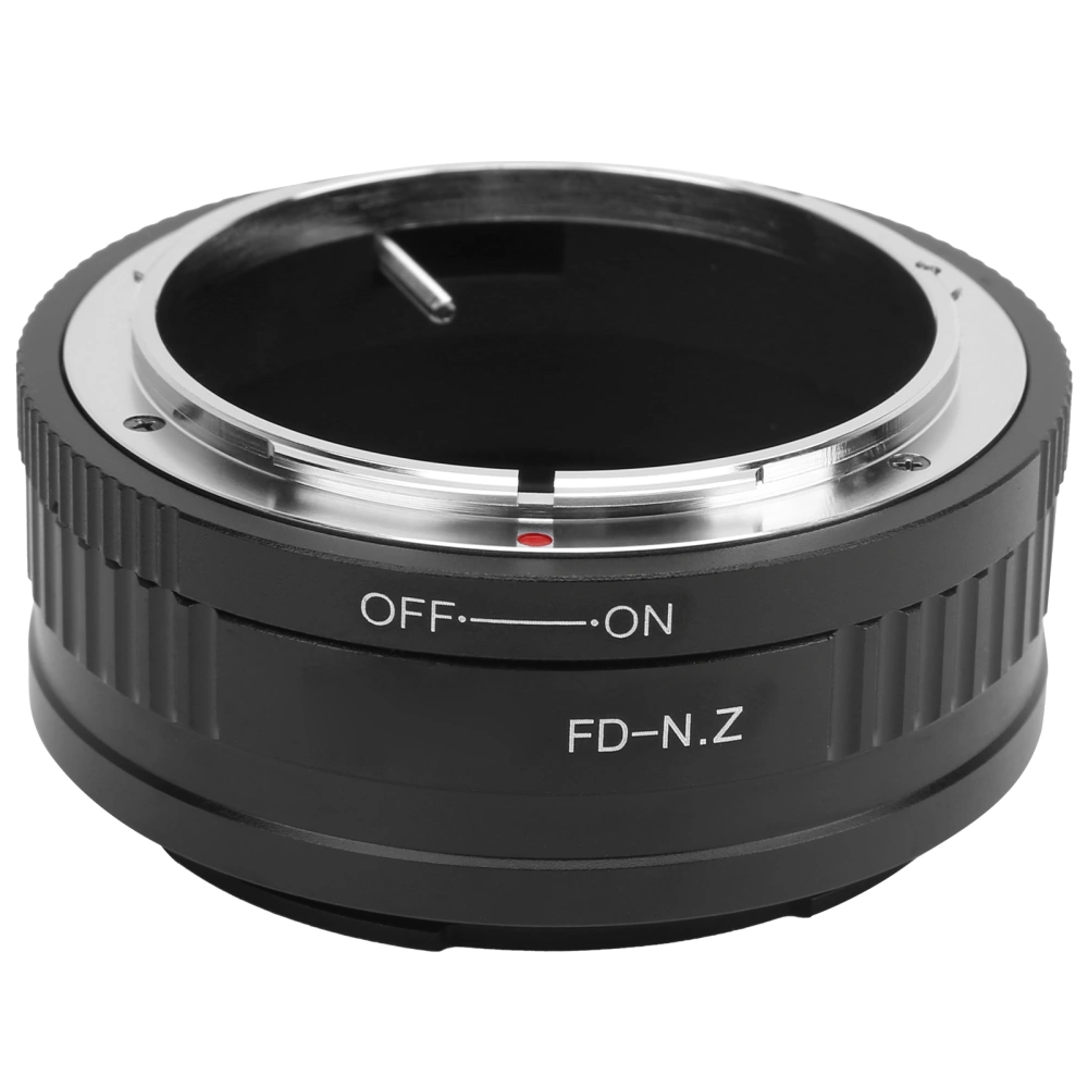 NEWYI FD‑N.Z Lens Adapter Ring for Canon FD Mount Lens to for Nikon Z Mount Camera