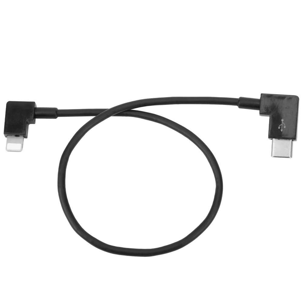 Mobile Phone Data Transfer Cable Type‑C Adapter Cable Compatible for POCKET 2/AIR 2 CameraType‑C to for iOS