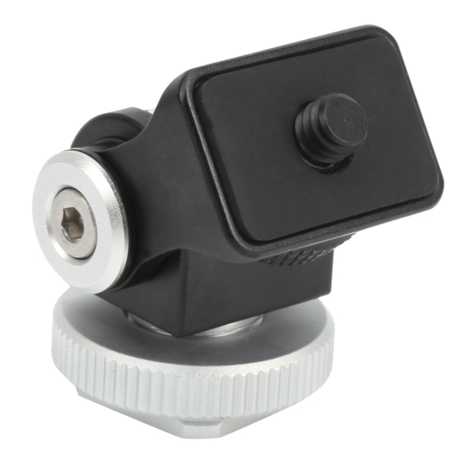 Multifunction Aluminium Alloy Ballhead Microphone Monitor Stand Bracket Support Black