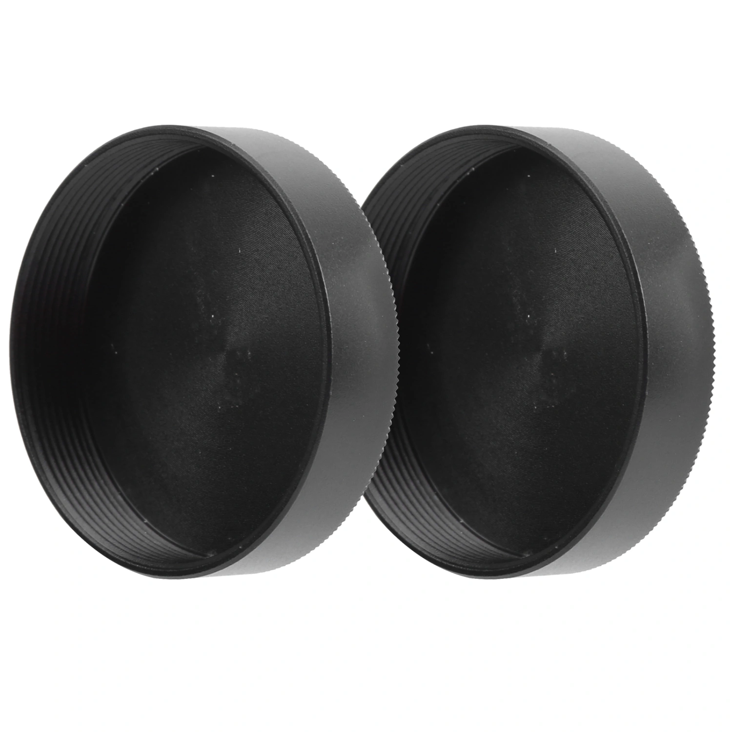 2Pcs Lens Rear Cover Portable Aluminum Alloy Protective Cap Fit for M39-Mount Camera