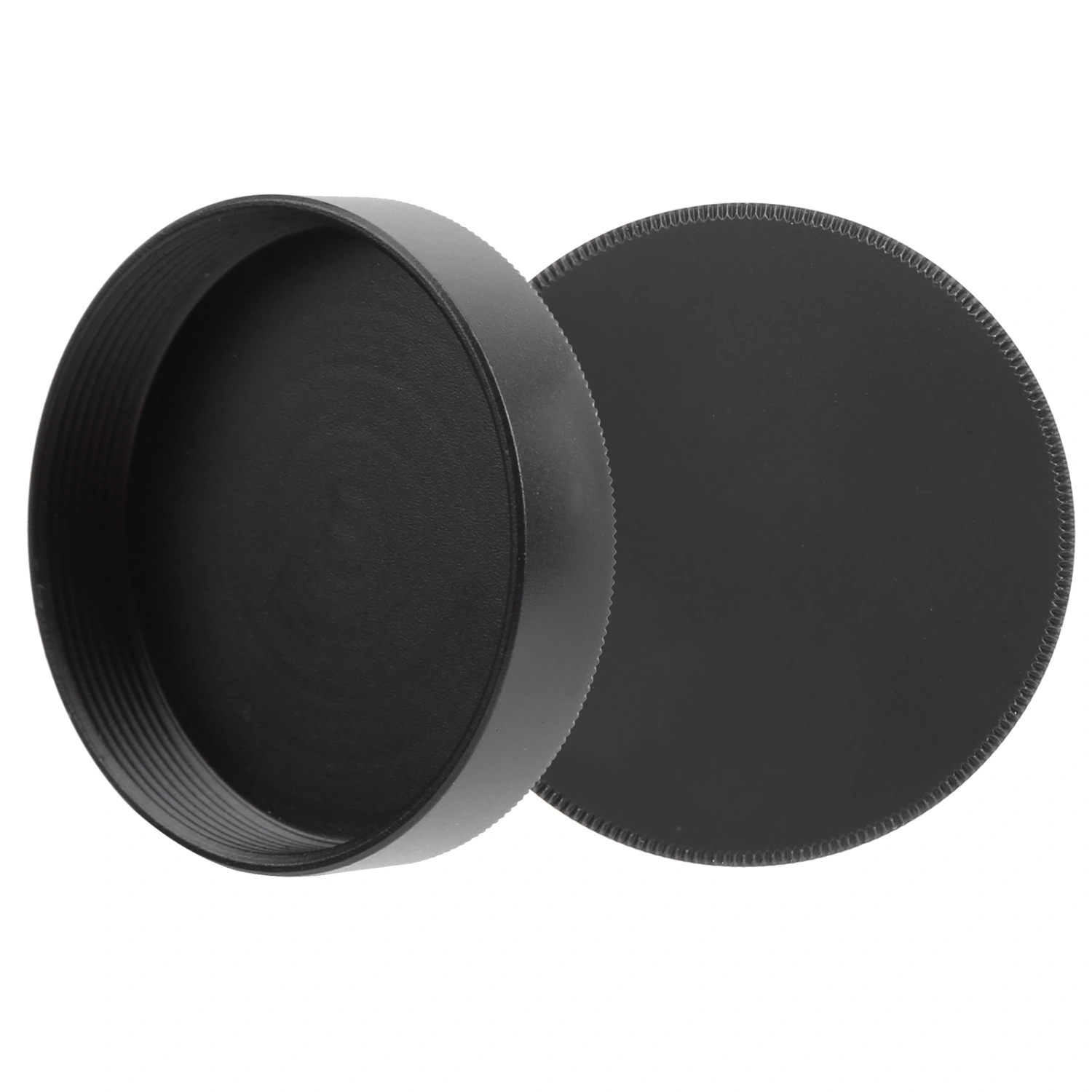 2Pcs Aluminum Alloy Camera Lens Rear Cap Cover Replacement for M42 Screw Lens Mount