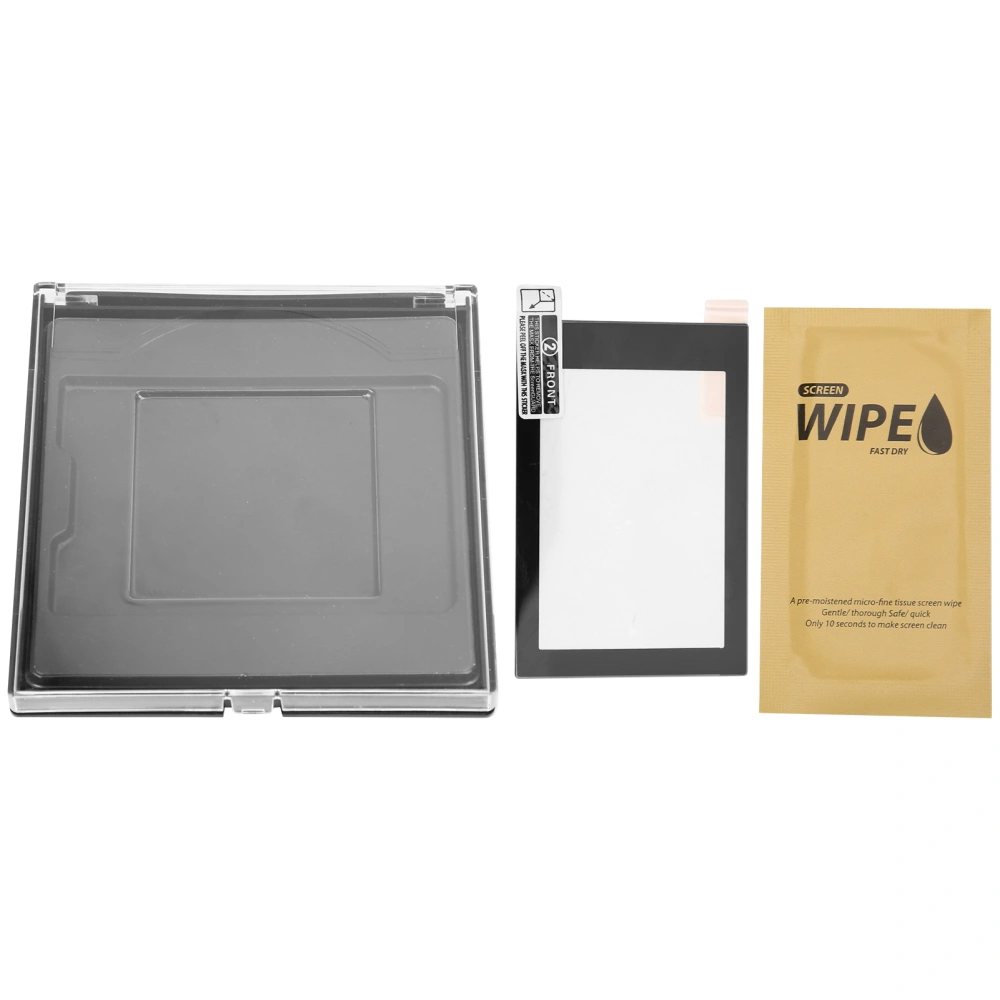 LCD Display Screen Protective Film Tempered for Canon 100D/EOS‑M3/EOS‑M10/G1X II Camera