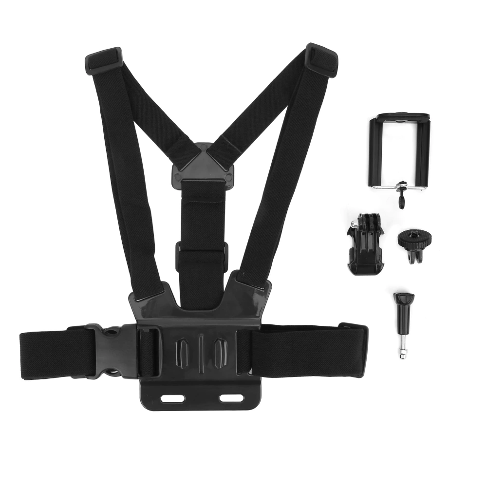 Chest Fixed Belt Adjustable Chest Strap Phone Universal Photograph Support Phone Clip