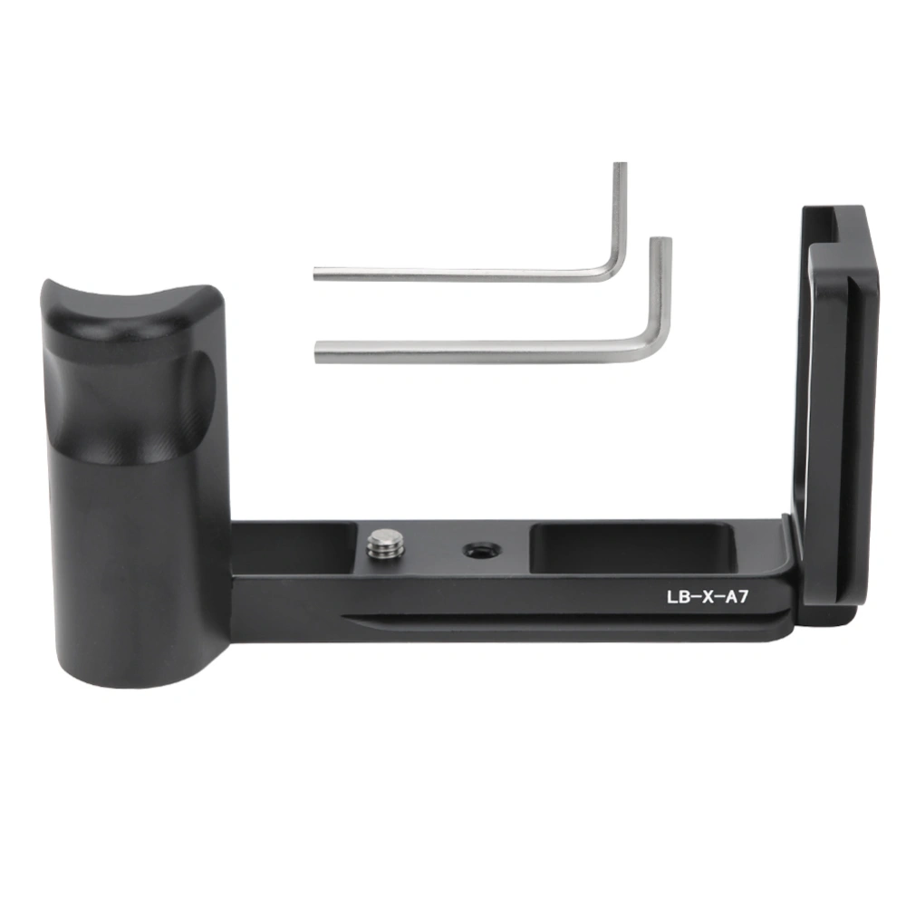 Full Metal L Quick Release Plate Vertical Shooting Handle for Fuji X‑A7 Mirrorless Camera