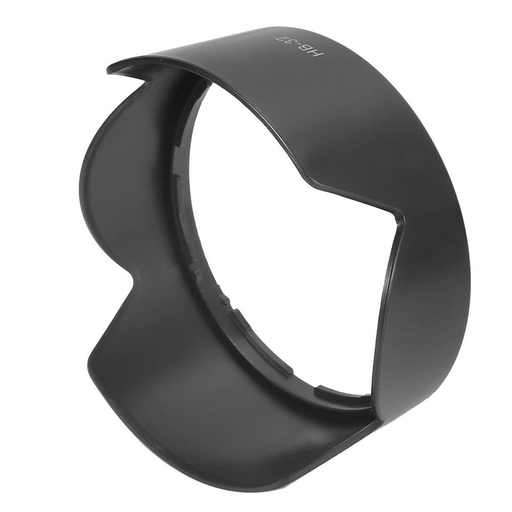 HB32 Plastic Black Lens Hood Camera Mount Fit for AFS DX 1870mm 18135mm Lenses
