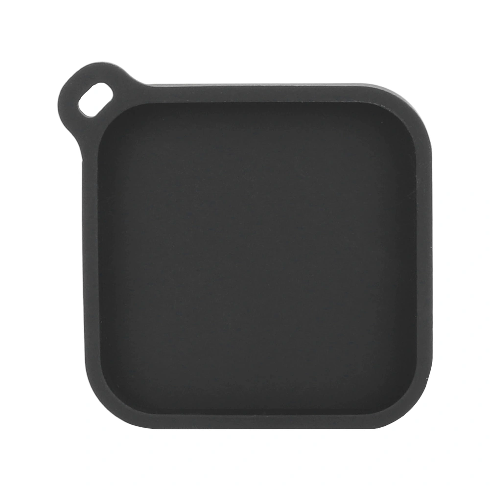 Lightweight Lens Protector Cover Dust Proof Cap for Insta 360 One R 4K Action Camera(Black )