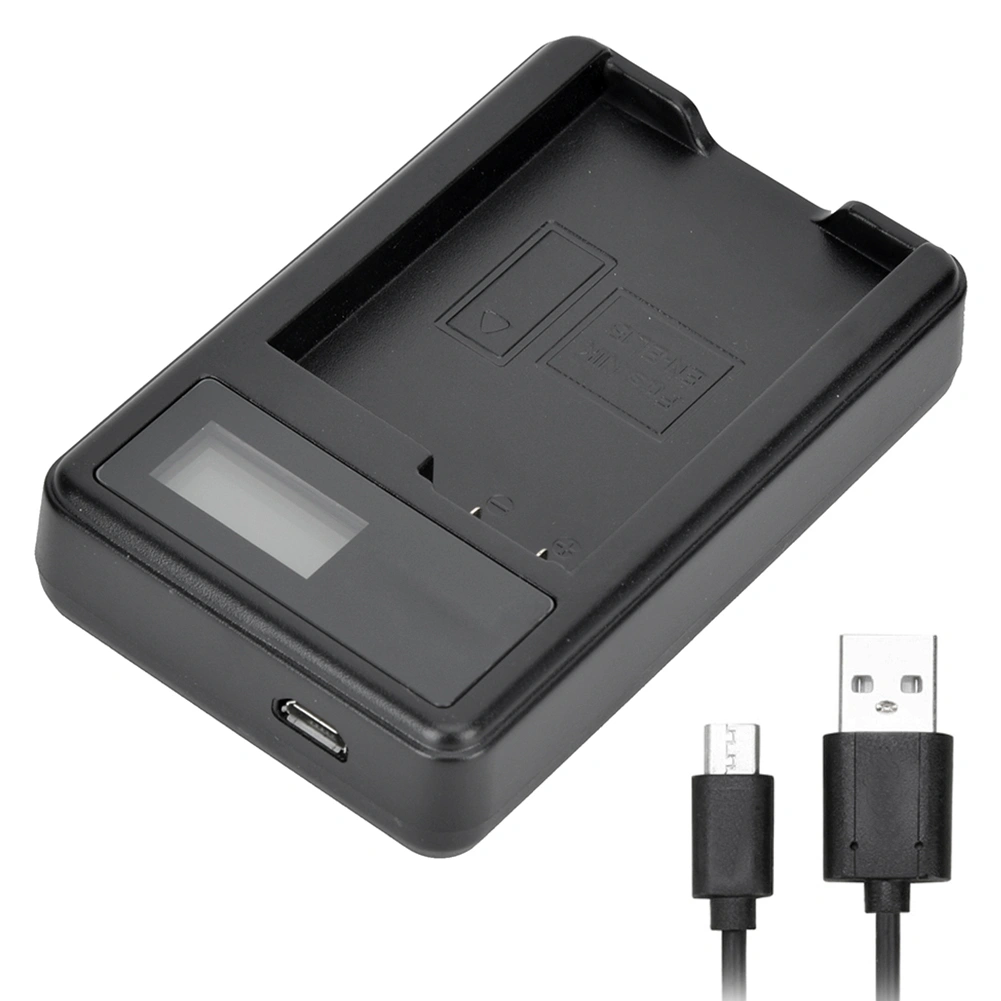 SEIVI EN EL15 Camera Battery Charger LCD Charging Display for Nikon D800 D750 D7000 Single Slot