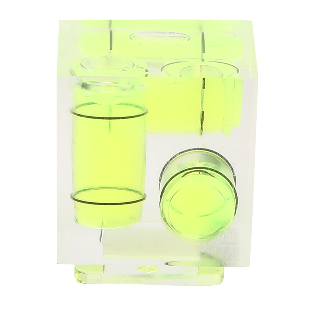 Cold Shoe Three Dimensional Square 3 Axis Bubble Air Level for Digital Camera