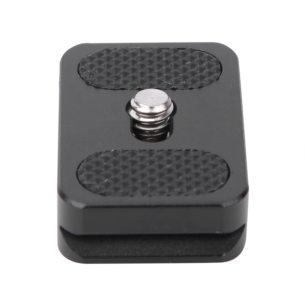 PU25 Mini Quick Release Plate with 1/4 inch Screw Mount for Tripod Ball Head Monopod AccessoryPU25