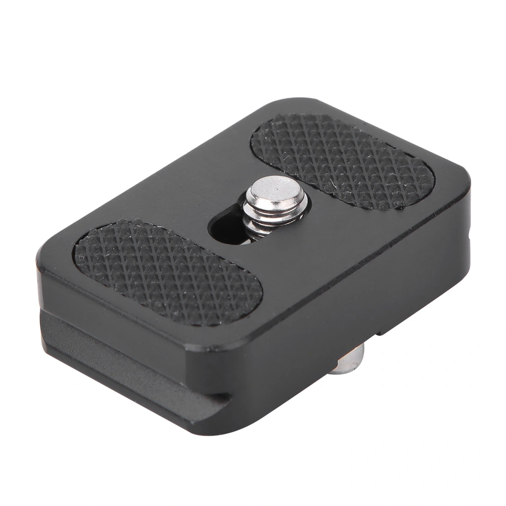 PU25 Mini Quick Release Plate with 1/4 inch Screw Mount for Tripod Ball Head Monopod AccessoryPU25