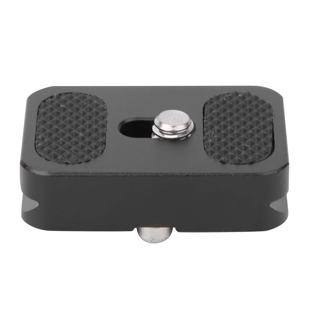 PU25 Mini Quick Release Plate with 1/4 inch Screw Mount for Tripod Ball Head Monopod AccessoryPU25
