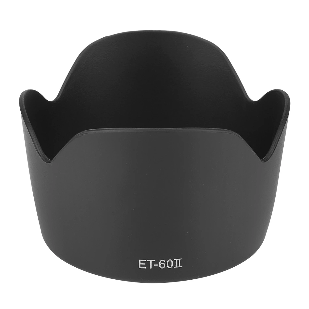 ET-60II Camera Mount Lens Hood for Canon 75-300mmf 4-5.6III USM/EF S 55-250mm IS Lens(ET-60II )