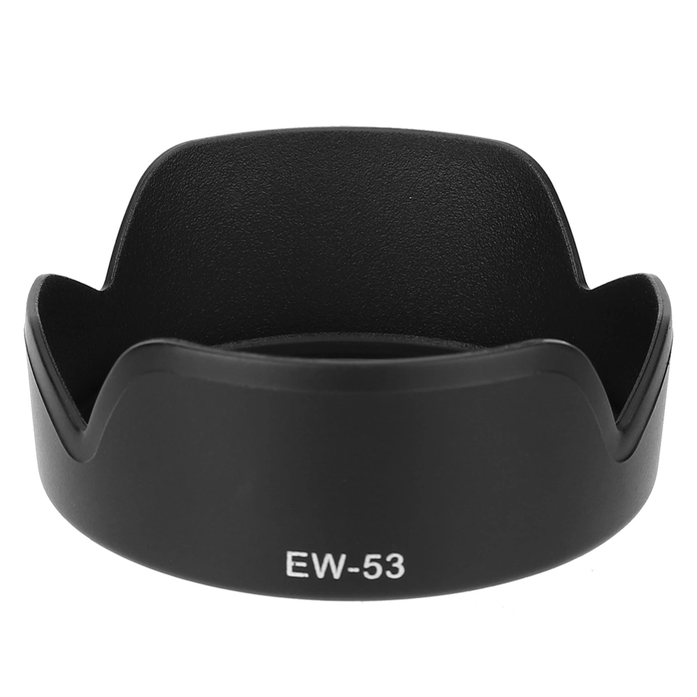 EW-53 Quality Plastic Camera Lens Hood Shade for Canon EOS M10 EF M 15-45 mm f 3.5-6.3 SM