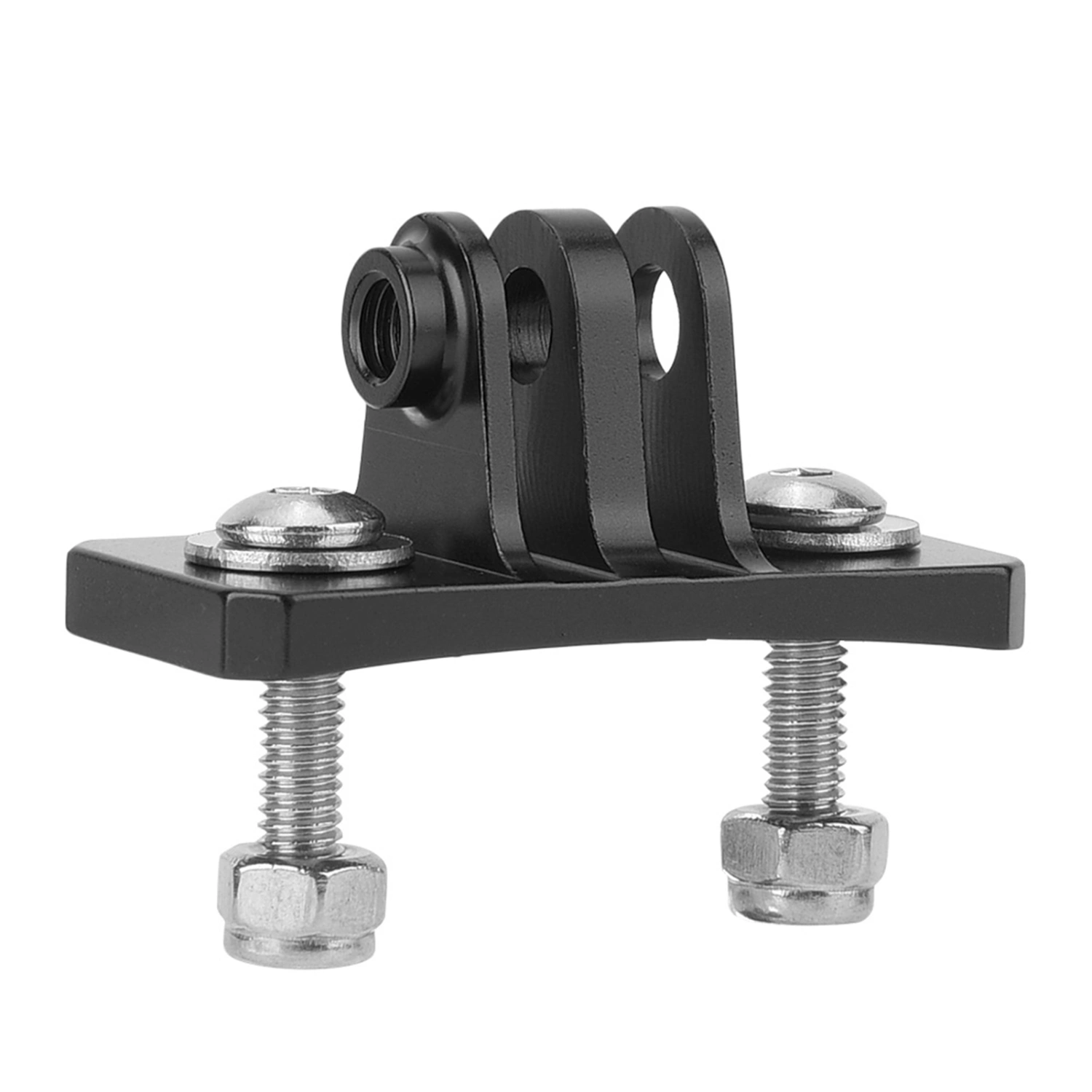 Skydiving Helmet Fixed Mount Holder Adapter for Gopro 7 6 5 4 Action Cameras(black)
