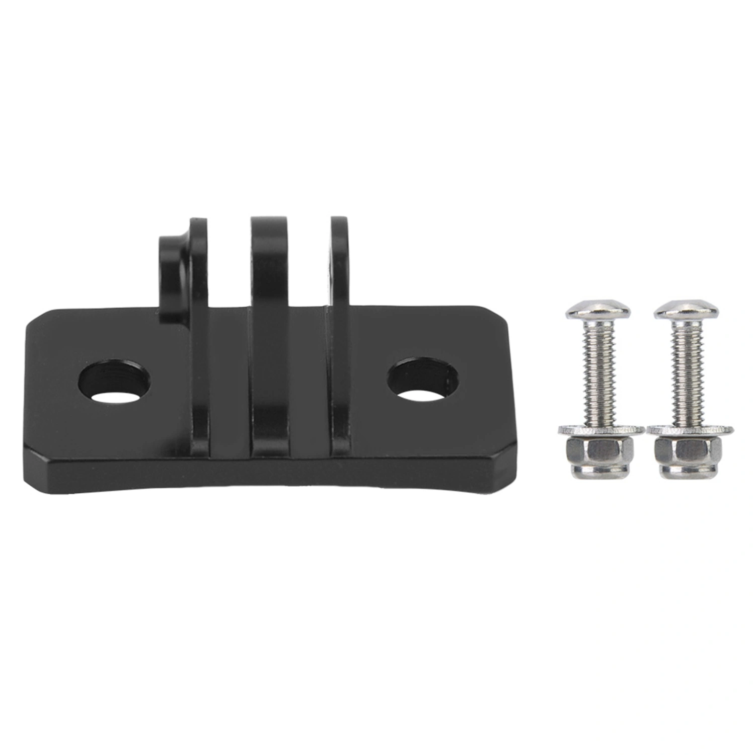 Skydiving Helmet Fixed Mount Holder Adapter for Gopro 7 6 5 4 Action Cameras(black)