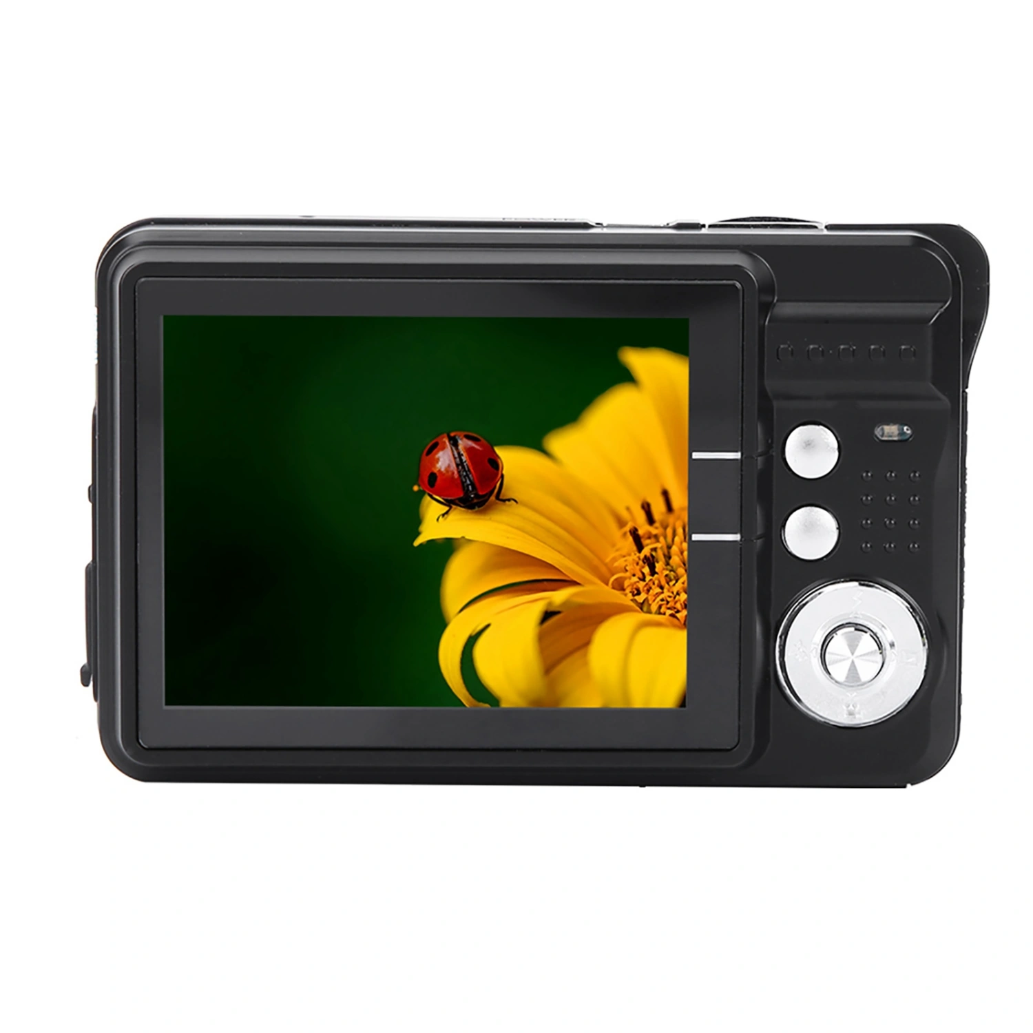 2.7 Inch Screen HD Children Toy Digital Video Camera Kids with Battery(black)