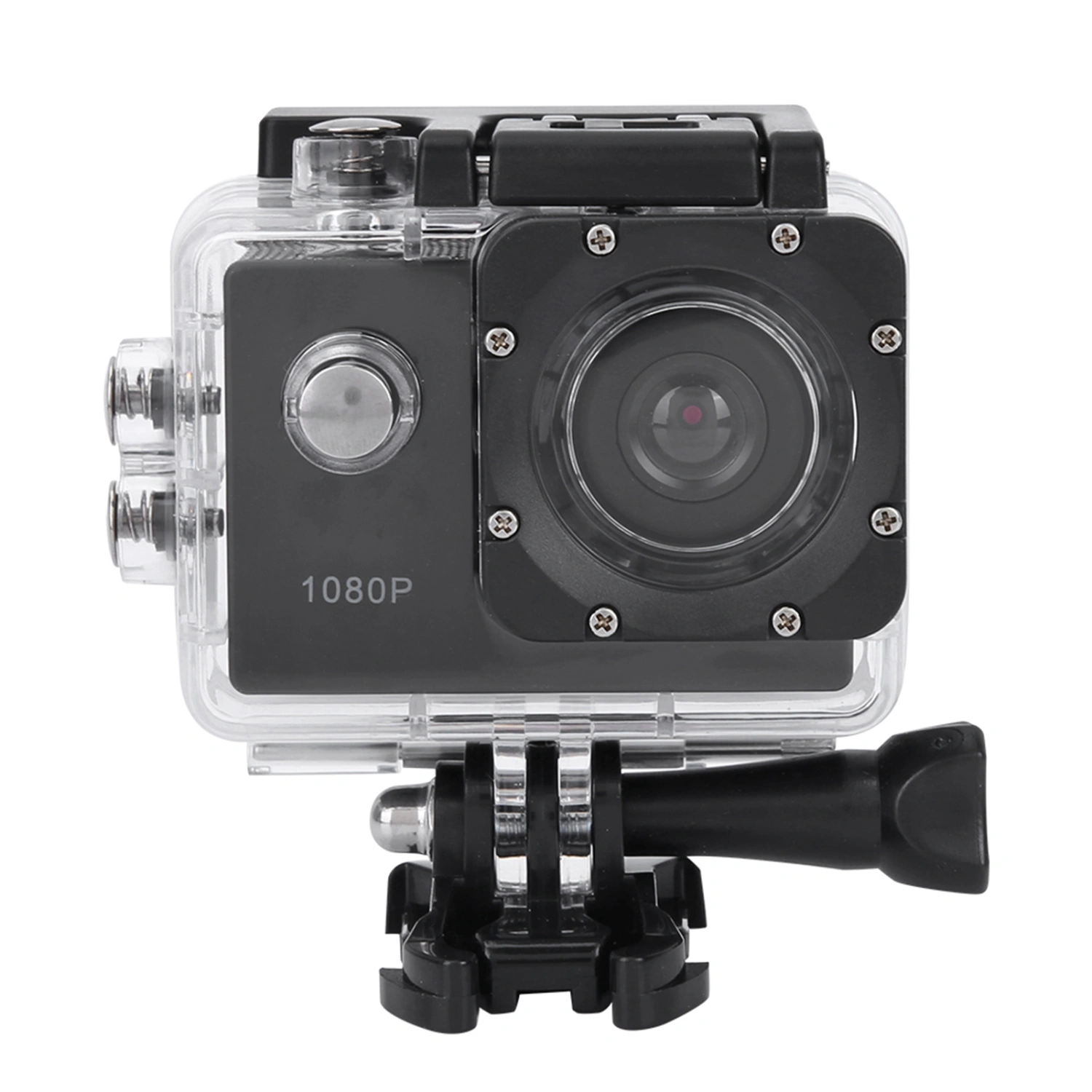 1080P HD 2inch LCD Screen Sports 30m Waterproof Action Camera Set with Battery